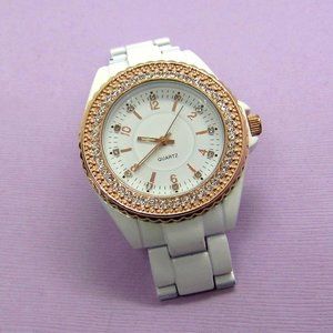 White & Rose Stainless steel Quartz Watch